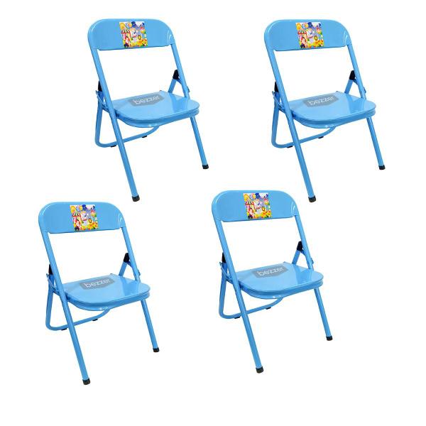 Kit 4 Cadeira Infantil Dobrável Em Aço Resistente Até 40 Kg Ideal P/ Crianças Cores Estampas Divertidas Não Risca Chão - Utilaço Imagem de Kit 4 Cadeira Infantil Dobrável Em Aço Resistente Até 40 Kg Ideal P/ Crianças Cores Estampas Divertidas Não Risca Chão
