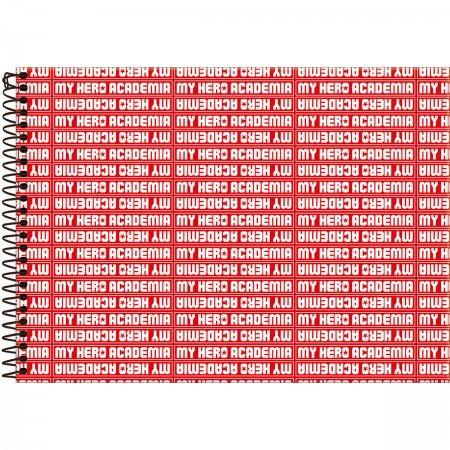 Imagem de Kit 4 Caderno Brochurão My Hero Academia + 1 Caderno Desenho