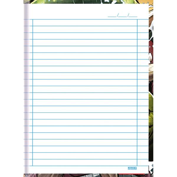 Imagem de Kit 4 Caderno Marvel Now Brochurinha 80 Fls + 1 Desenho Marvel