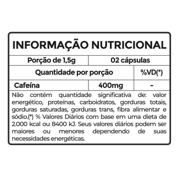 Imagem de Kit 4 Cafeína Thermo 400 Com 60 Cápsulas Fitoprime