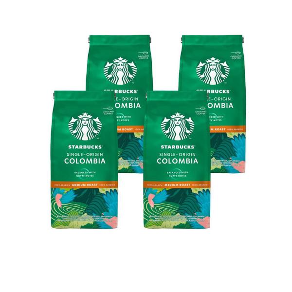 Kit 4 Cafés Starbucks Single-origin Colombia Moído 250g Multi Pack Imagem de Kit 4 Cafés Starbucks Single-origin Colombia Moído 250g Multi Pack