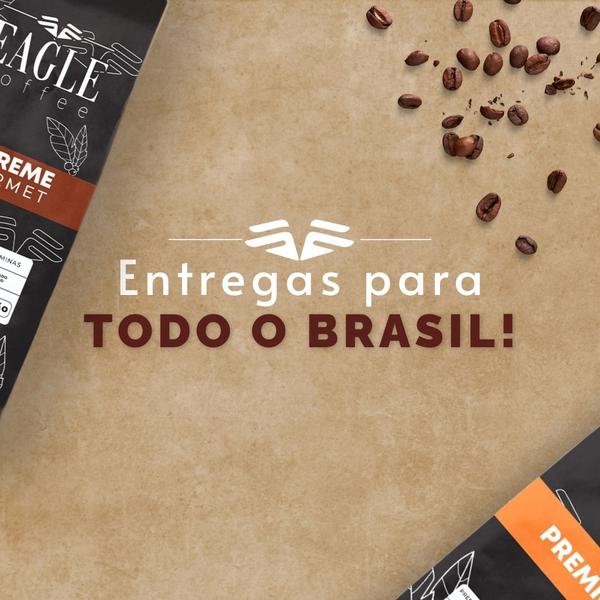 Imagem de Kit 4 Cafés Torrado Grãos Gourmet Espresso Arábica 1Kg Minas