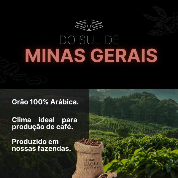 Imagem de Kit 4 Cafés Torrado Moído Gourmet Arábica 250g Sul De Minas