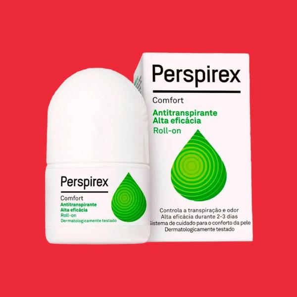 Imagem de Kit 4 caixas Perspirex Comfort Antiperspirante Roll-On 20ML Megalabs