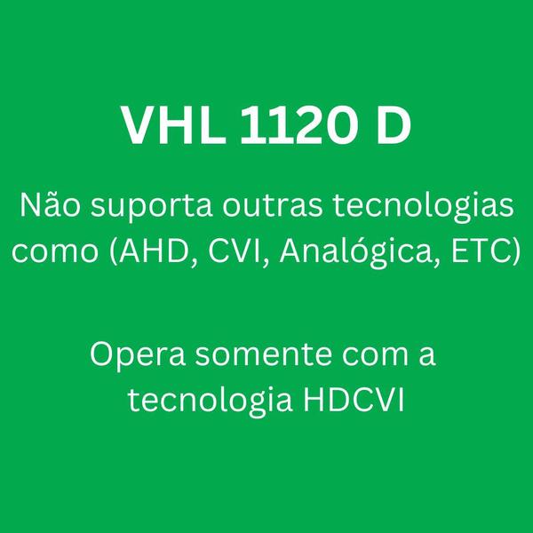 Imagem de Kit 4 Câmeras HDCVI Lite 1 Megapixel HD 3.6mm 20m VHL 1120 D Intelbras