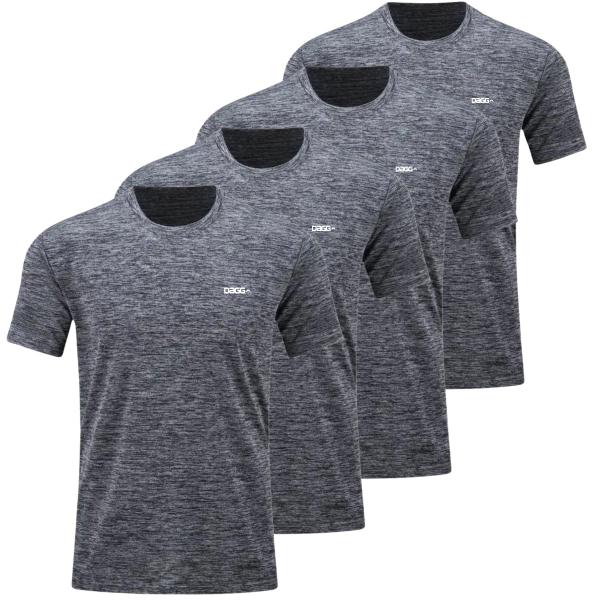 Imagem de kit 4 Camisetas Dagg Dry Masculina Academia Premium