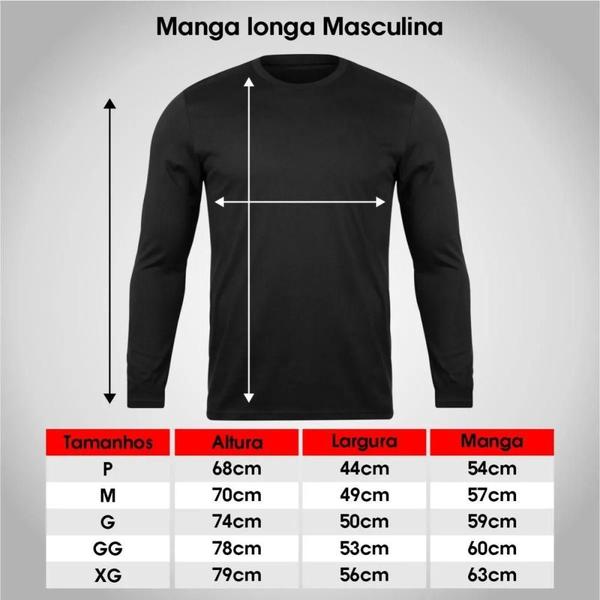 Imagem de Kit 4 Camisetas Masculina Proteção UV Manga Longa Esporte