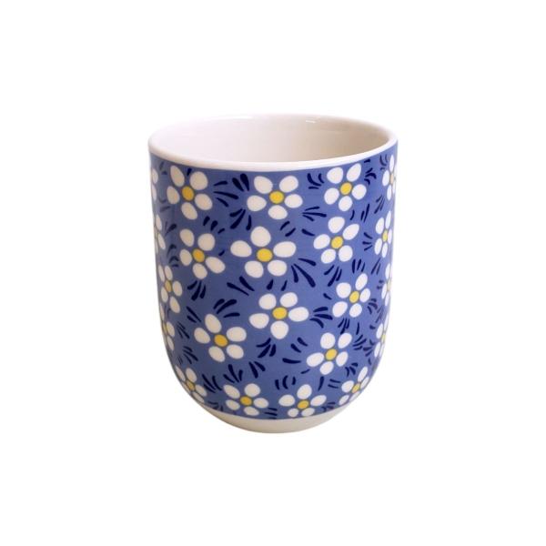 Kit 4 Caneca de Chá Porcelana Decoração Xicara Copo 150ml - Tokyo Design Imagem de Kit 4 Caneca de Chá Porcelana Decoração Xicara Copo 150ml