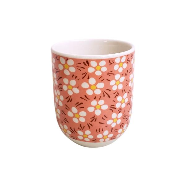 Kit 4 Caneca de Chá Porcelana Decoração Xicara Copo 150ml - Tokyo Design Imagem de Kit 4 Caneca de Chá Porcelana Decoração Xicara Copo 150ml