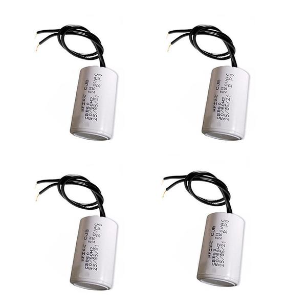 Kit 4 Capacitor 2 Fios Metalizados 10 UF 250 VAC Velti Delta - Venti-Delta Imagem de Kit 4 Capacitor 2 Fios Metalizados 10 UF 250 VAC Velti Delta