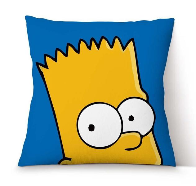 Imagem de Kit 4 Capas Almofada Decorativas Os Simpsons Zipper