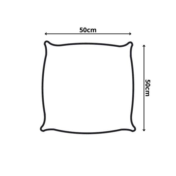 Kit 4 Capas Almofadas Luxo 50X50 Suede Premium Cinza Claro - Love4Home Imagem de Kit 4 Capas Almofadas Luxo 50X50 Suede Premium Cinza Claro