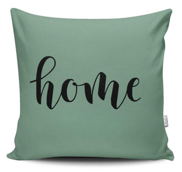 Imagem de Kit 4 Capas de Almofadas Decorativas Estampadas - Home Verde - VKAZA