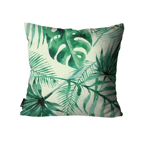 Imagem de Kit 4 Capas para Almofadas Mdecore Floral Verde 45x45