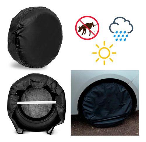 Kit 4 Capas Protetor de Roda Pneu Aro 15 16 17 Impermeável Xixi 66cm - Macall Imagem de Kit 4 Capas Protetor de Roda Pneu Aro 15 16 17 Impermeável Xixi 66cm