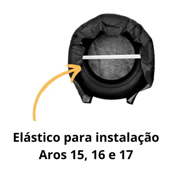 Kit 4 Capas Protetor de Roda Pneu Aro 15 16 17 Impermeável Xixi 66cm - Macall Imagem de Kit 4 Capas Protetor de Roda Pneu Aro 15 16 17 Impermeável Xixi 66cm