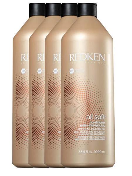 Imagem de Kit 4 Condicionador  All Soft 1L - Redken