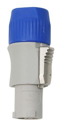 Imagem de Kit 4 Conector Plug Powercon Macho Branco 20a Out Linha Pro