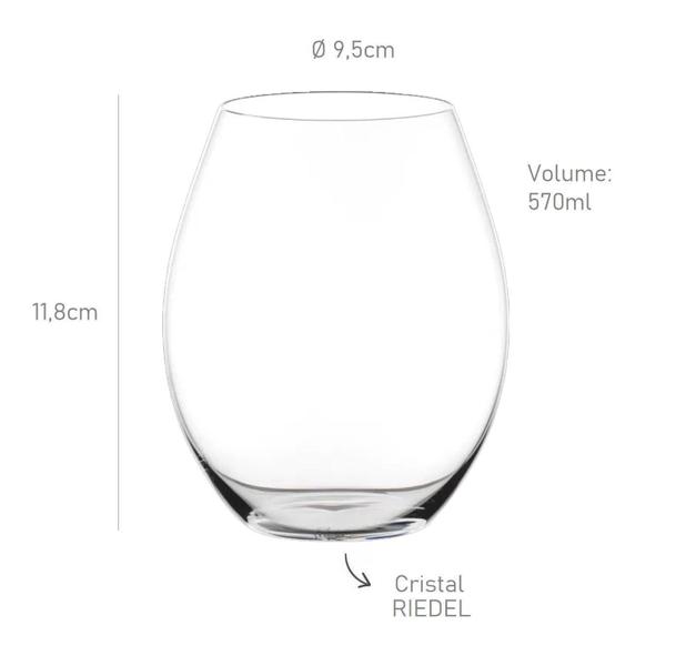 Imagem de Kit 4 Copos Degustione Cristal O Vinho Riedel Wine 570Ml