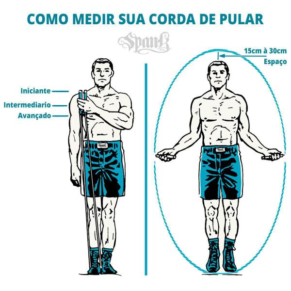 Kit 4 Cordas De Pular Regulável Com Rolamento - Preto Spank Imagem de Kit 4 Cordas De Pular Regulável Com Rolamento - Preto Spank