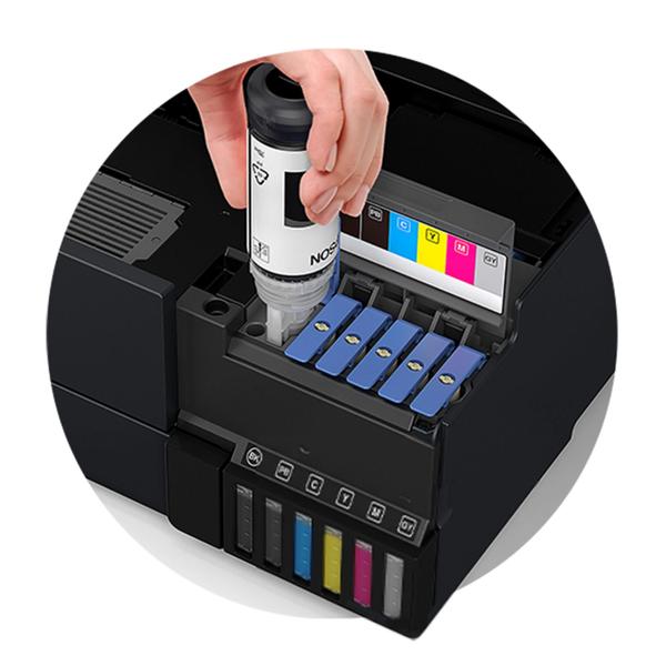 Imagem de Kit 4 cores refil de tinta original epson 504 p/ l4150 l4160 l4260 l6161 l6171 l6191 l1450