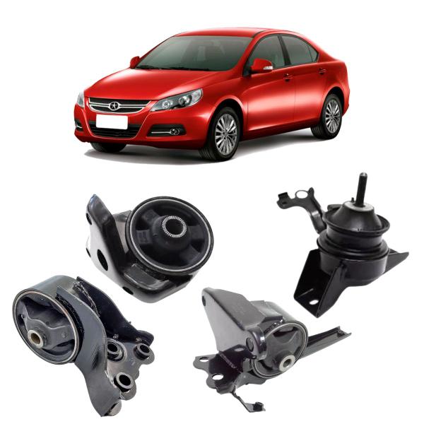 Imagem de Kit 4 Coxim Motor Cambio Le Ld Jac J5 1.5 2011/...