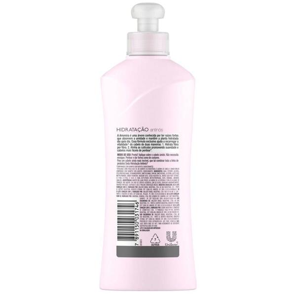 Imagem de Kit 4 Cremes para Pentear Seda Recarga Natural Hidratação Antinós 300ml cada