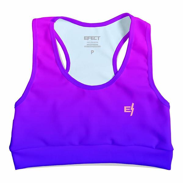 Imagem de Kit 4 Cropped Academia Feminino Fitness Top Treino Confortavel Estampado Ginastica Musculacao