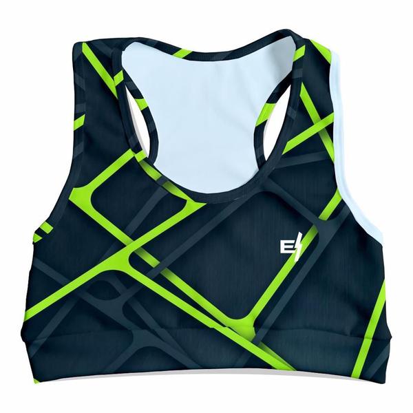 Imagem de Kit 4 Cropped Top Para Treino Feminino Musculacao Roupa De Academia Confortavel Ginastica Corrida Ca