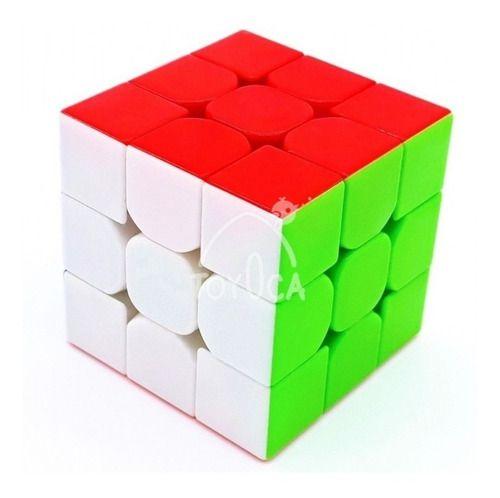 Imagem de Kit 4 Cubo Mágico Raro Profissional 2x2/3x3/piramide/skewb