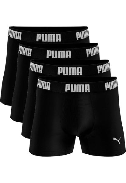 Kit 4 Cuecas Boxer Sem Costura Puma Kit 4 Cuecas Boxer Sem Costura Puma