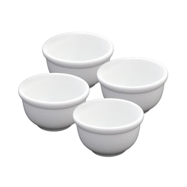 Imagem de Kit 4 Cumbuca Buffet 300 Ml Tigela Restaurante Porcelana