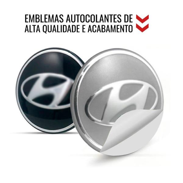 Imagem de Kit 4 Emblema 48 mm para Calota 13 14 15 Escolha a Montadora