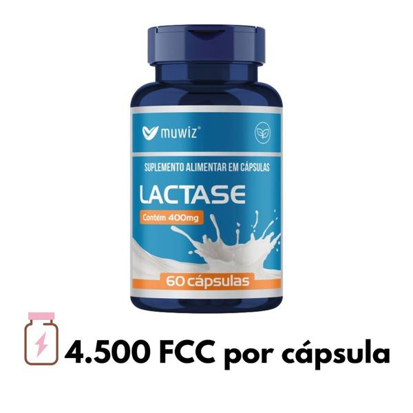 Imagem de Kit 4 Enzima Lactase Pura 4500 Fcc Maxima Absorção 240 Cáps