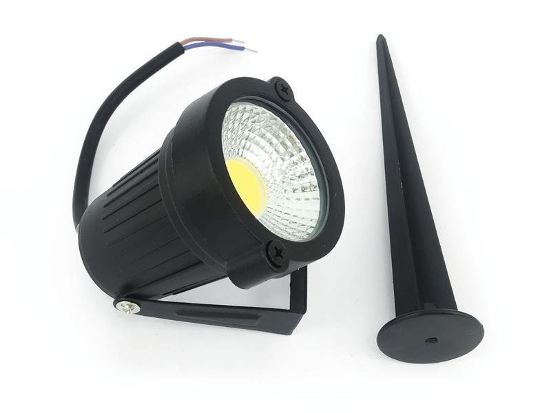 Imagem de Kit 4 Espeto De Jardim Luminária Spot Luz Led De Alto Brilho 7w 110v/220v