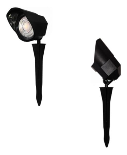 Imagem de Kit 4 Espeto Jardim Led Luminaria 5w Branco Frio 6500k Ip65