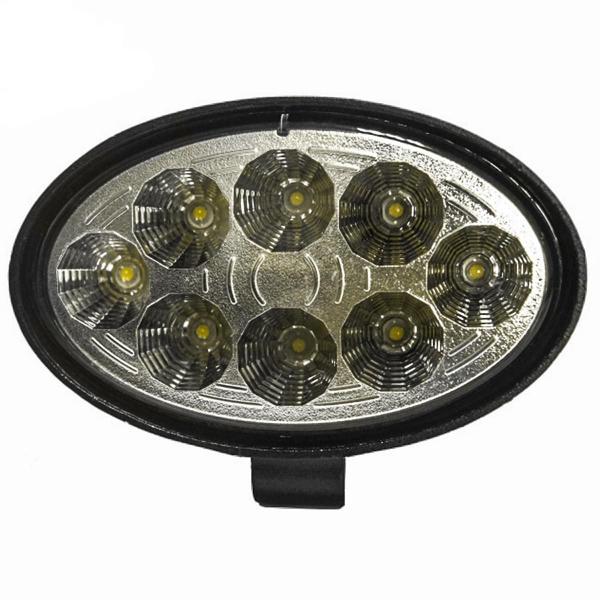 Imagem de Kit 4 Farol Milha 8 Led 24W 12V 24V Oval Carro Trator