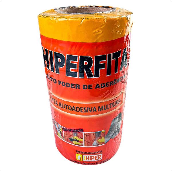 kit 4 Fita Veda Tudo Impermeabilizante Telhado 20cm X 10m - HIPER Imagem de kit 4 Fita Veda Tudo Impermeabilizante Telhado 20cm X 10m
