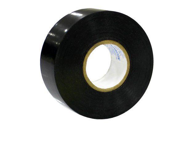 Imagem de Kit 4 Fitas Isolante Preta 20 Metros - 19 mm x 20 m Tectape