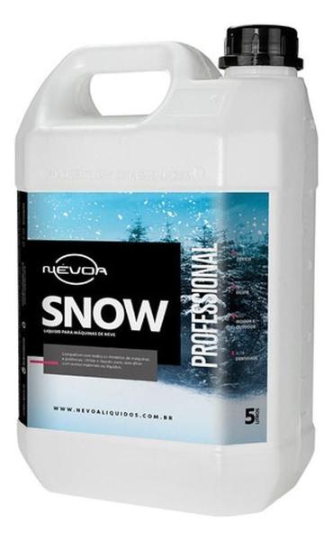 Imagem de Kit 4 Fluído Liquido Máquina De Neve Snow 5 Litros Nevoa