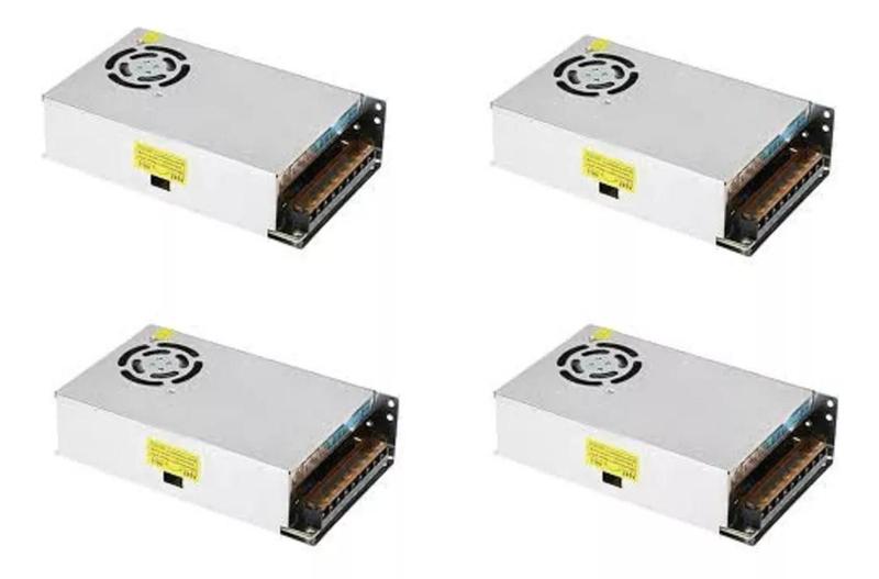 Kit 4 Fonte 30a Chaveada 12v 360w - Top Leds Imagem de Kit 4 Fonte 30a Chaveada 12v 360w