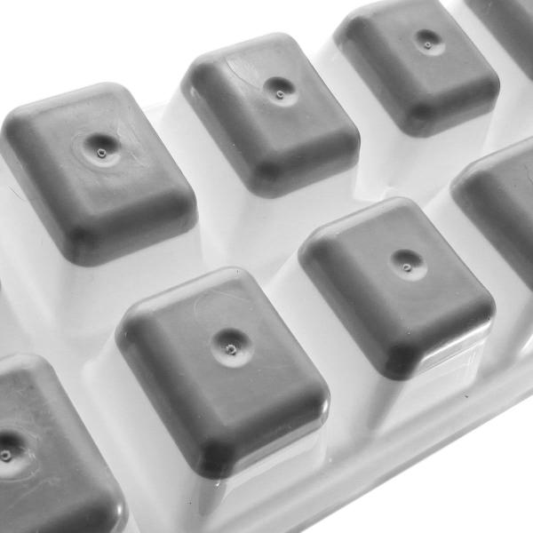 Imagem de Kit 4 Formas de gelo fundo silicone flexível Plasútil