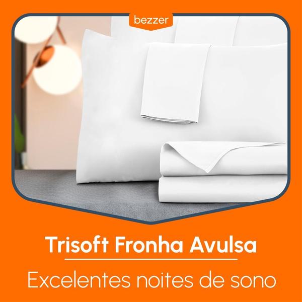 Imagem de Kit 4 Fronhas 180 Fios 100% Algodão Capa de Travesseiro 50x70 cm Tecido Premium Toque Suave