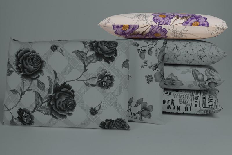 Kit 4 fronhas estampada 80% algodão para travesseiro branco com estampa - BruceBaby Bordados Imagem de Kit 4 fronhas estampada 80% algodão para travesseiro branco com estampa