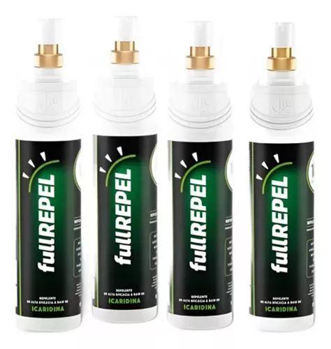 Imagem de Kit 4 FullRepel Icaridina 100ml