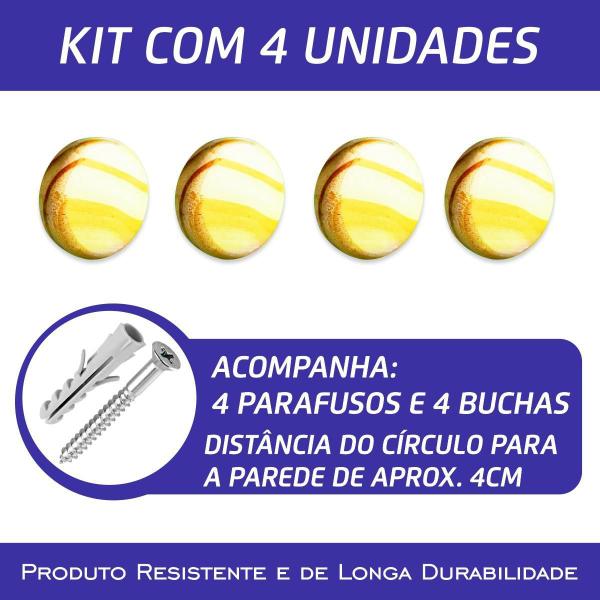 Imagem de Kit 4 Ganchos para Pendurar Bolsas e Roupas - 4 Peças