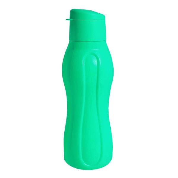 Imagem de Kit 4 Garrafa Squeeze Garrafinha de Água 650ml Plástica Academia Livre de BPA Estilo Tupperware ECO