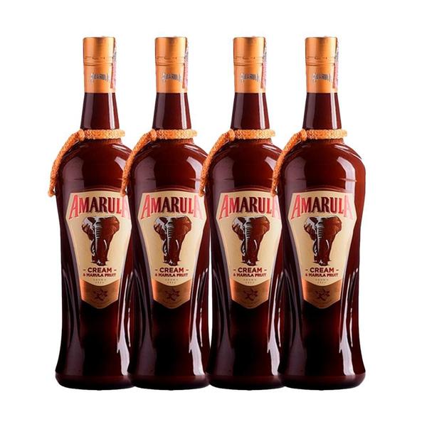 Imagem de Kit 4 Garrafas Licor Amarula 750Ml