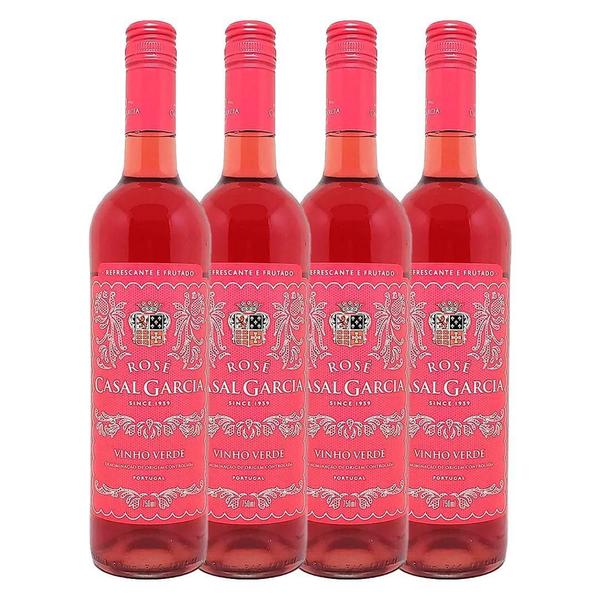 Imagem de Kit 4 Garrafas Vinho Português Casal Garcia Assemblage Rosé