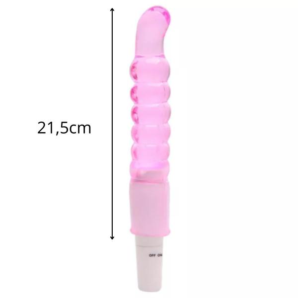 Imagem de Kit 4 Itens Vibrador Feminino Golfinho Lubrificante Plug